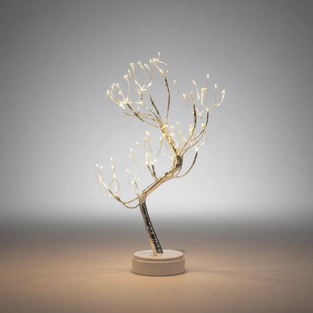 LAMPARA ARBOL BONSAI FUNCIONA CON PILAS