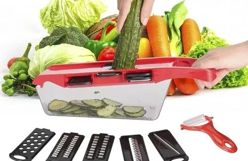 Rallador De Verduras Mandoline 6 en 1