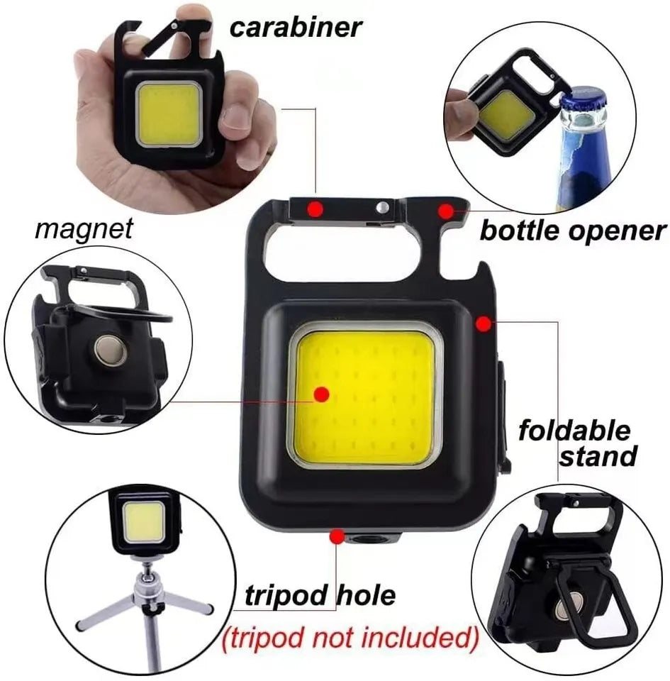 MINI LINTERNA  LLAVERO RECARGABLE
