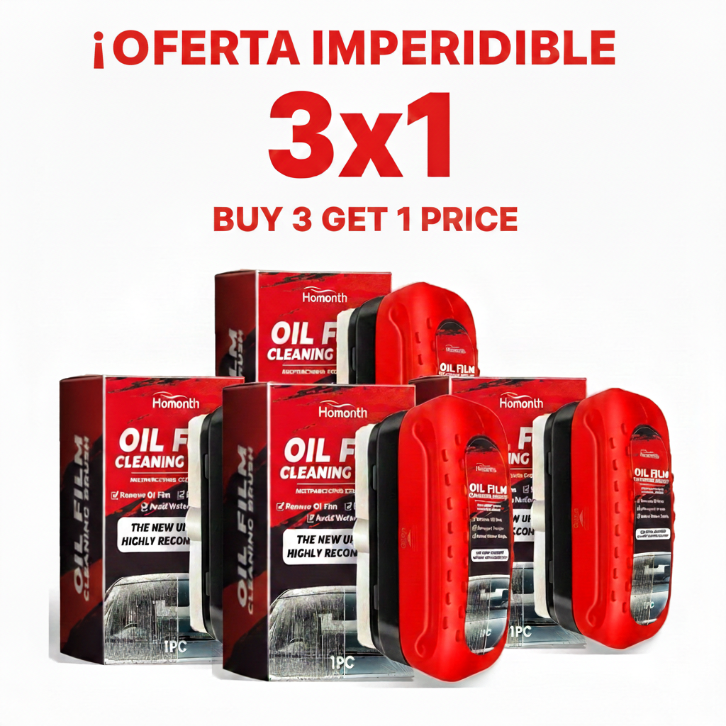 Combo x3 Antiempañante Parabrisas Oil Fi