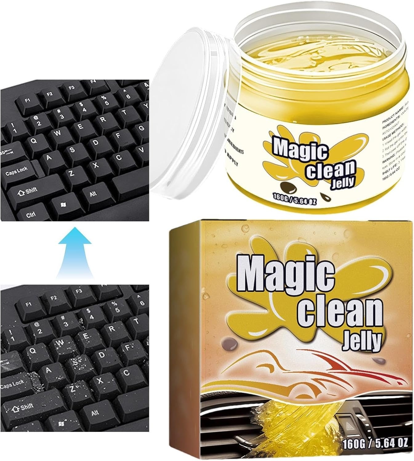 Gel Limpiador De Polvo Magic Clean