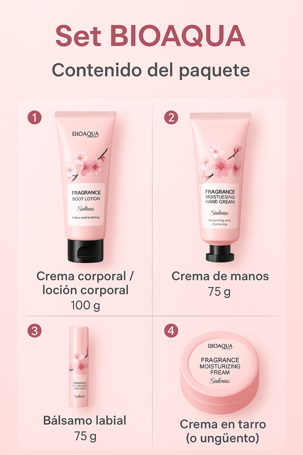 KIT DE HIDRATACION BIOAQUA (SKINCARE)
