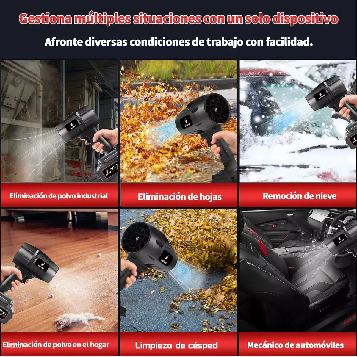 x1 Soplador Turbo Potente