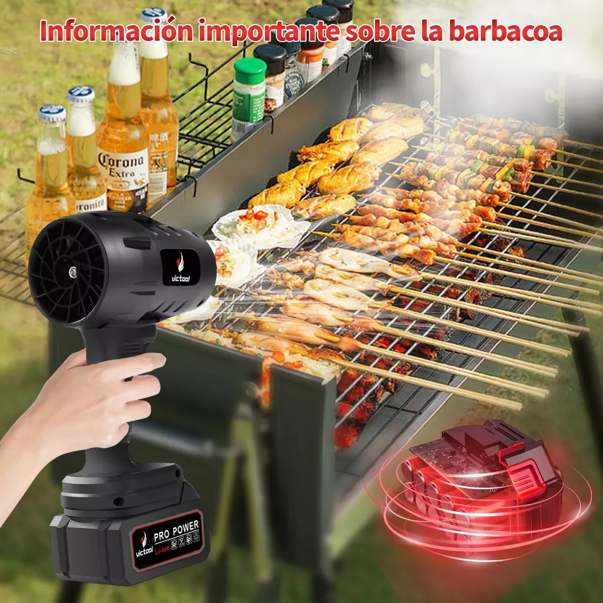 x1 Soplador Turbo Potente