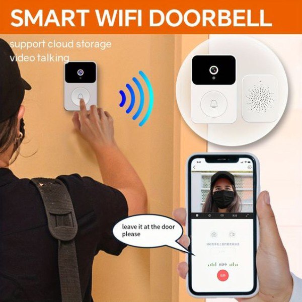 A093 Cámara wifi con timbre