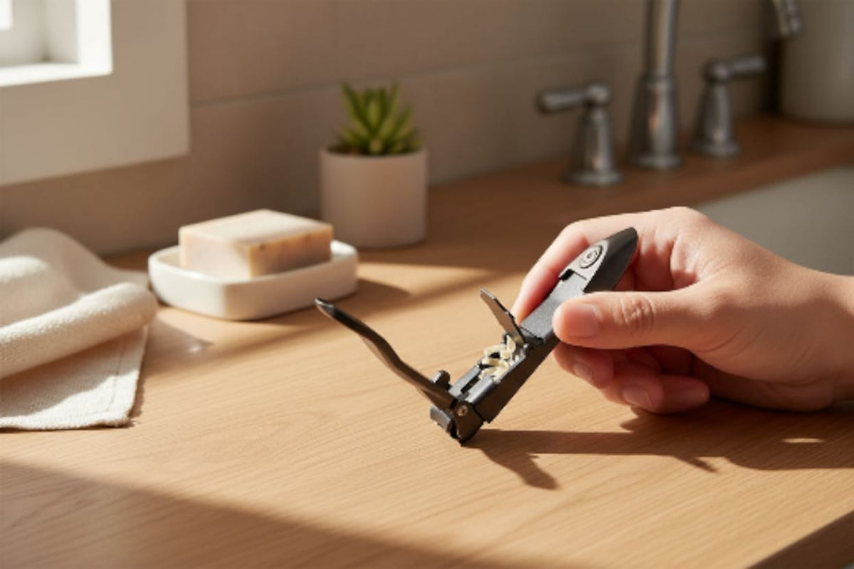 Corta Uñas Con Caja De Almacenamiento